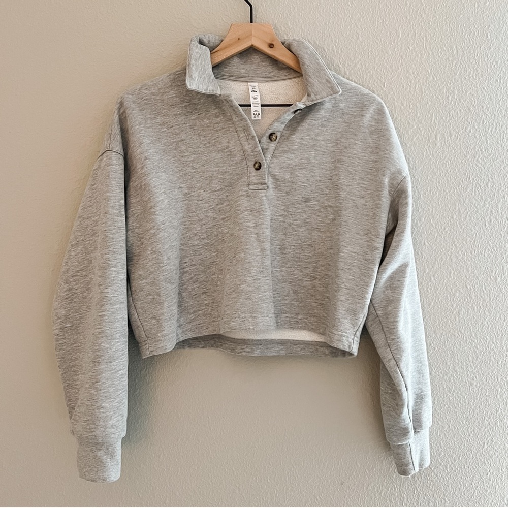 Alo Yoga Polo Henley Pullover